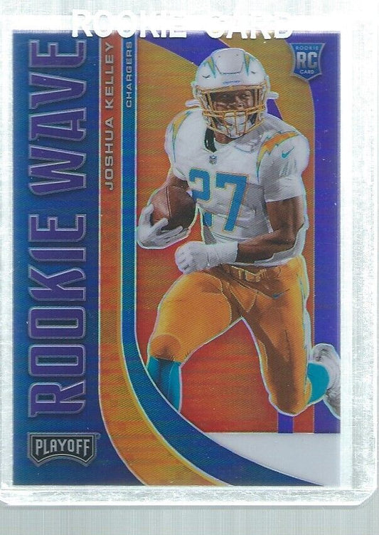 JOSHUA KELLEY 2020 PLAYOFF ROOKIE WAVE PRIZM PURPLE RC