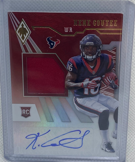 KEKE COUTEE 2018 PANINI PHOENIX RED JERSEY AUTO RC #D /299