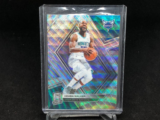 KEMBA WALKER 2018-19 PANINI SPECTRA FIRST OFF THE LINE FOTL WAVE PRIZM #D 6/9