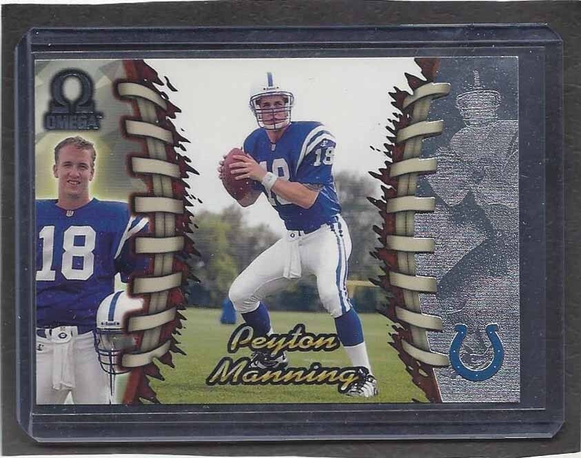 PEYTON MANNING 1998 PACIFIC OMEGA COLTS ROOKIE RC #101
