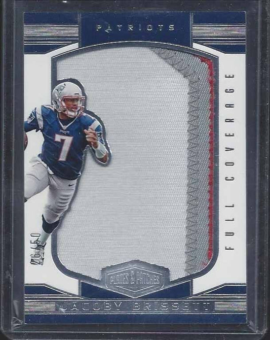 JACOBY BRISSETT 2016 PLATES & PATCHES FULL COVERAGE JUMBO 3 COLOR PATCH RC /50