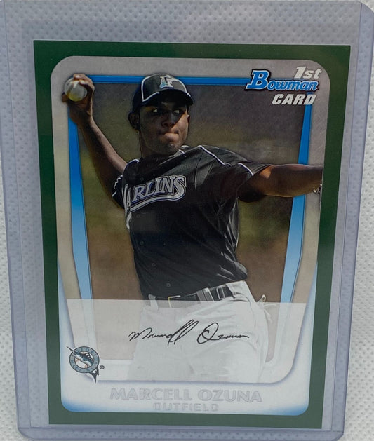 MARCELL OZUNA 2011 TOPPS BOWMAN 1ST PROSPECT GREEN #D 234/450