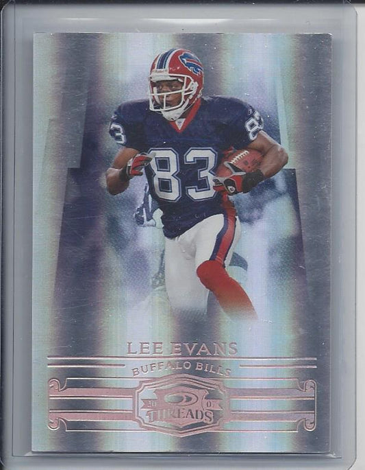 1/1 LEE EVANS 2007 DONRUSS THREADS BRONZE HOLOFOIL #D 83/250 HIS JERSEY #83!!!!