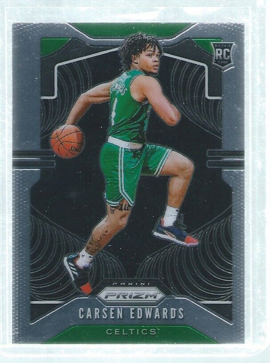 CARSEN EDWARDS 2019-20 PANINI PRIZM TRUE ROOKIE RC #276