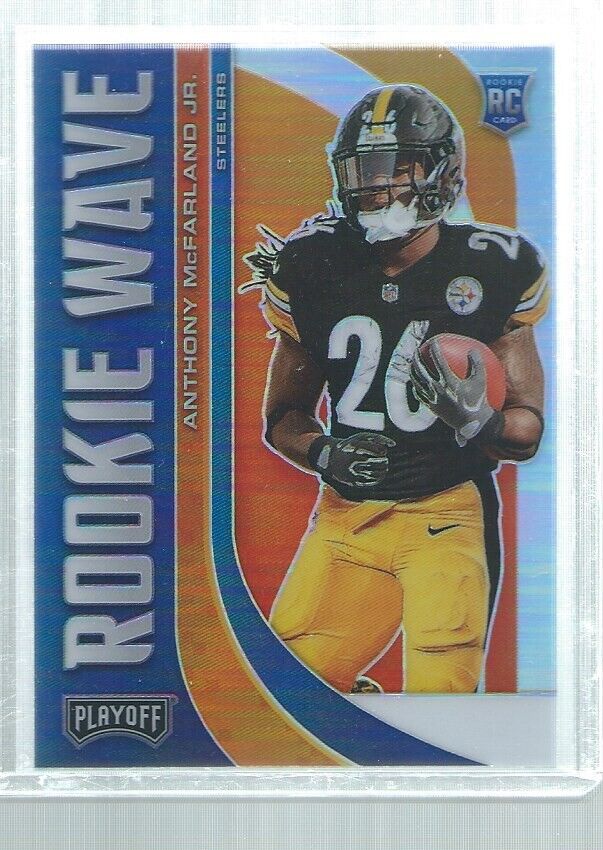 ANTHONY MCFARLAND JR 2020 PLAYOFF ROOKIE WAVE PRIZM SILVER RC