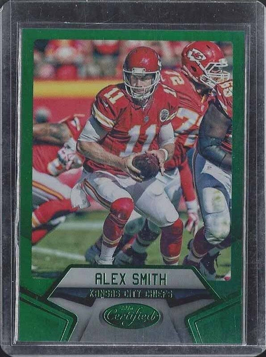 ALEX SMITH 2016 CERTIFIED GREEN PARALLEL #D 3/5