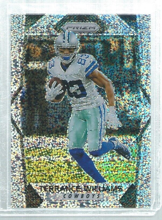 TERRANCE WILLIAMS 2017 PANINI PRIZM WHITE SPARKLE SSP /20 #71