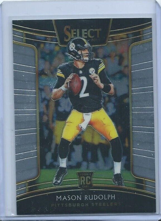 MASON RUDOLPH 2018 PANINI SELECT CONCOURSE TRUE ROOKIE RC #12