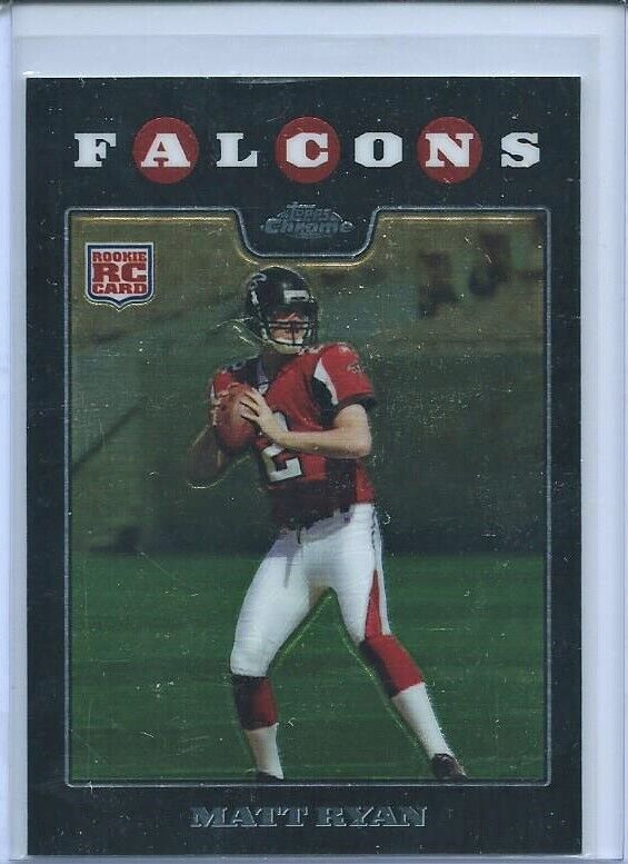 MATT RYAN 2008 TOPPS CHROME TRUE ROOKIE RC #166