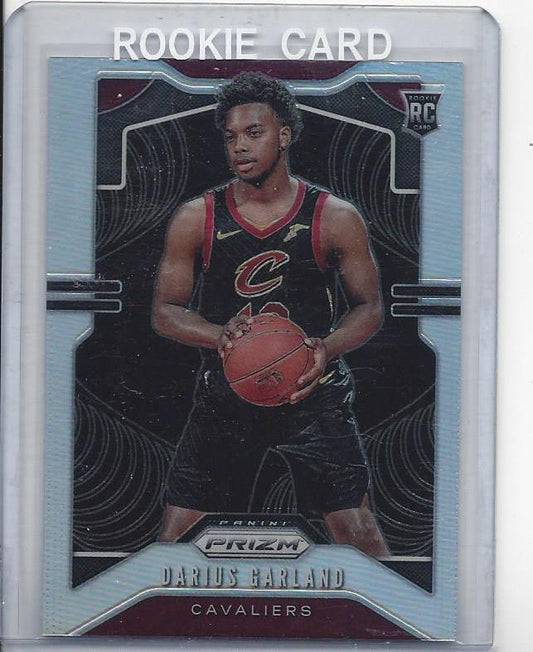 DARIUS GARLAND 2019-20 PANINI PRIZM SILVER ROOKIE PRIZMS SSP RC #288