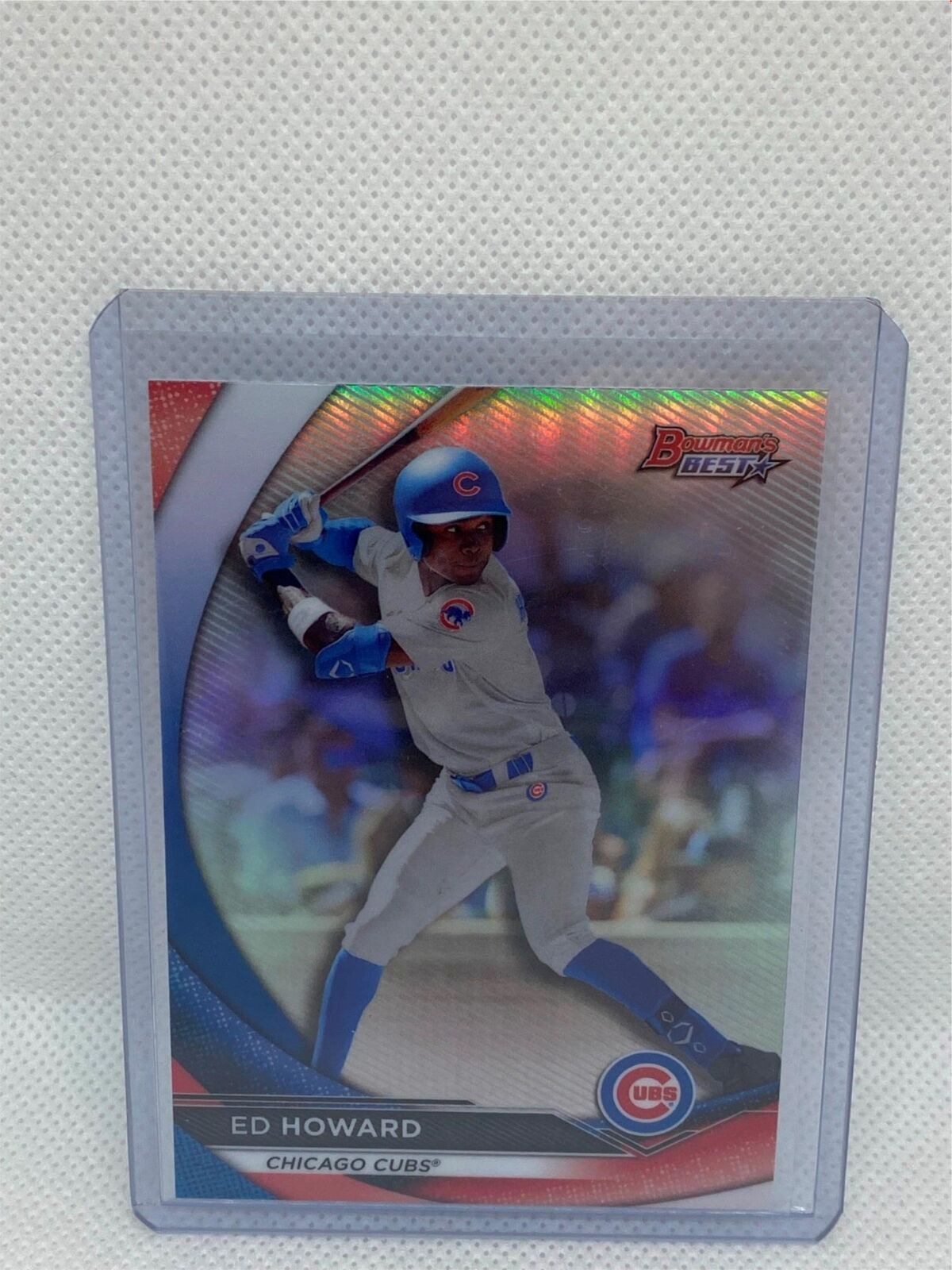 ED HOWARD 2020 TOPPS BOWMAN'S BEST PROSPECT REFRACTOR #TP-23