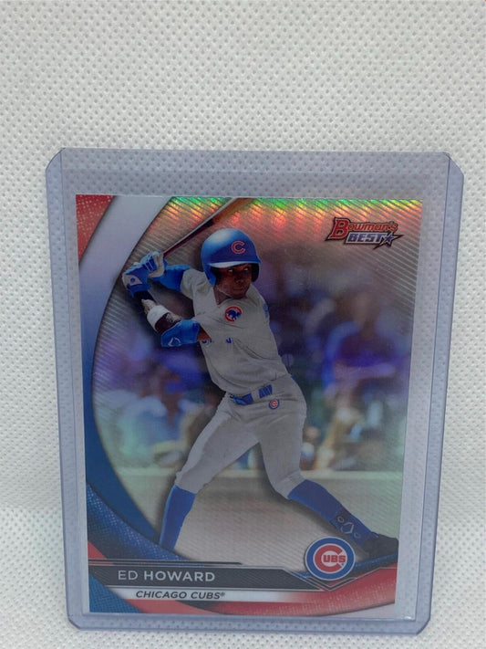 ED HOWARD 2020 TOPPS BOWMAN'S BEST PROSPECT REFRACTOR #TP-23