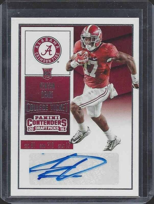 KENYAN DRAKE 2016 CONTENDERS TRUE ROOKIE AUTO RC #137