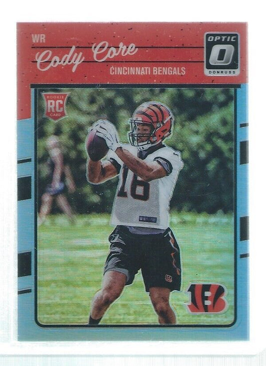 CODY CORE 2016 DONRUSS OPTIC HOLO RATED ROOKIE LIGHT BLUE RC #D 45/50