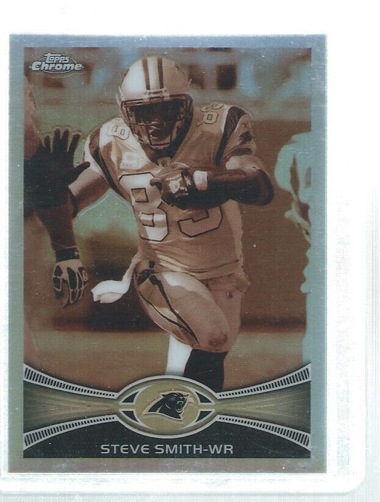 STEVE SMITH 2012 TOPPS CHROME SEPIA REFRACTOR #D 48/99