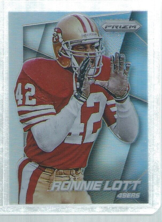 RONNIE LOTT 2014 PANINI PRIZM SILVER PRIZMS #128