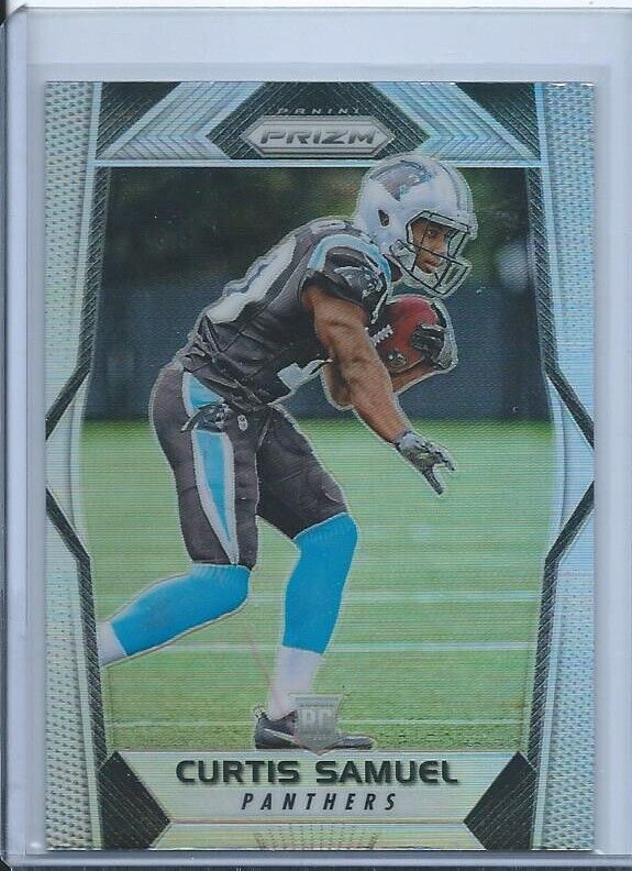 CURTIS SAMUEL 2017 PANINI PRIZM TRUE ROOKIE RC #221