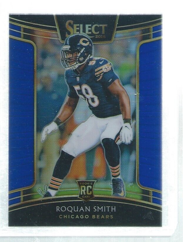 ROQUAN SMITH 2018 PANINI SELECT PRIZM BLUE ROOKIE RC #D 125/175