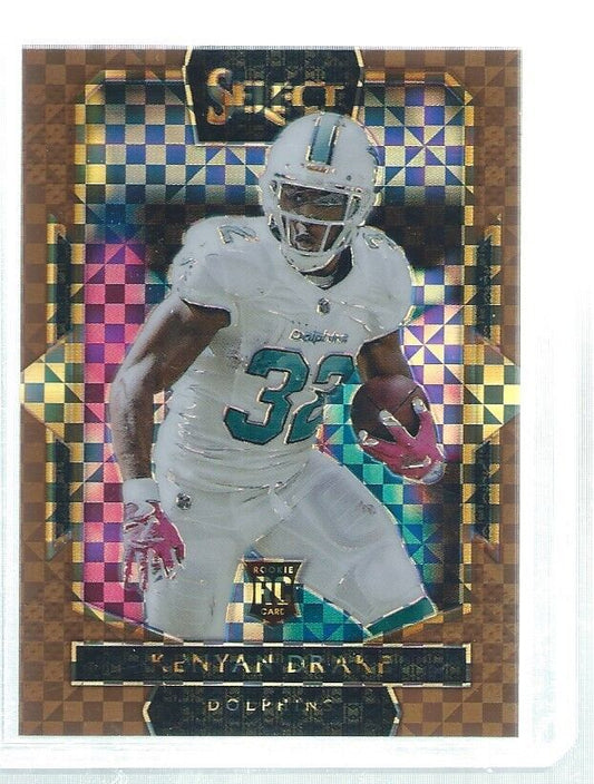 KENYAN DRAKE 2016 PANINI SELECT COPPER PRIZM RC #D 34/49