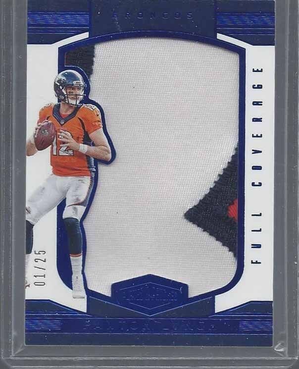 PAXTON LYNCH 2016 PLATES & PATCHES FULL COVERAGE BLUE JUMBO 3 CLR PATCH RC 1/25