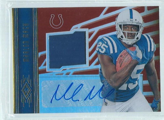 MARLON MACK 2017 PANINI PHOENIX JERSEY AUTO RED RC #D 86/99