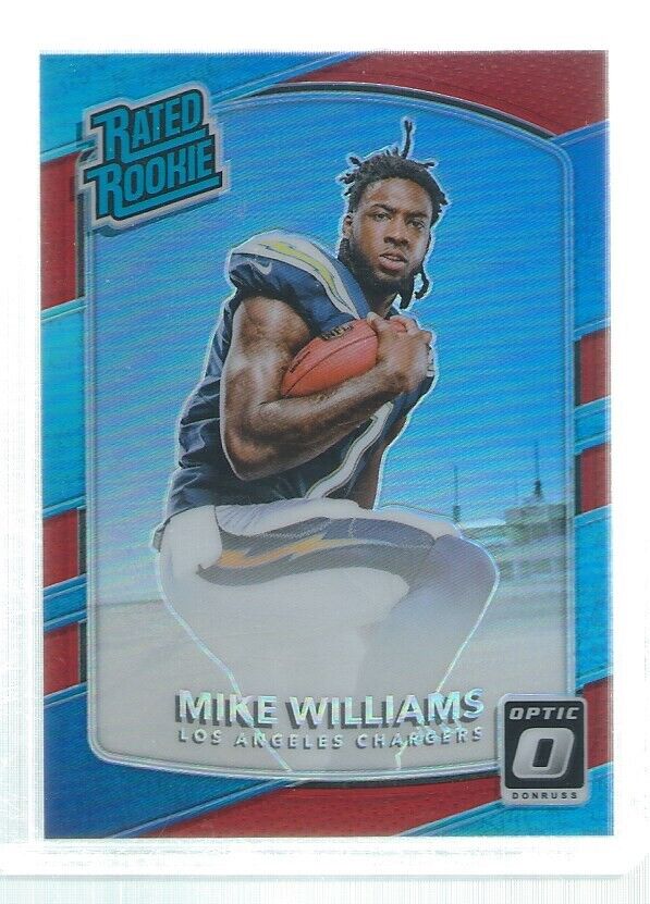 MIKE WILLIAMS 2017 DONRUSS OPTIC HOLO RATED ROOKIE RED RC #D 42/99