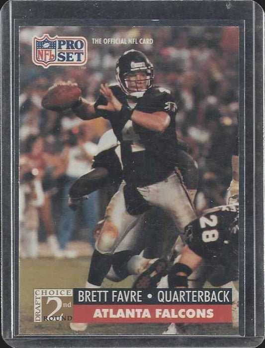 BRETT FAVRE 1991 PRO SET TRUE ROOKIE RC #762