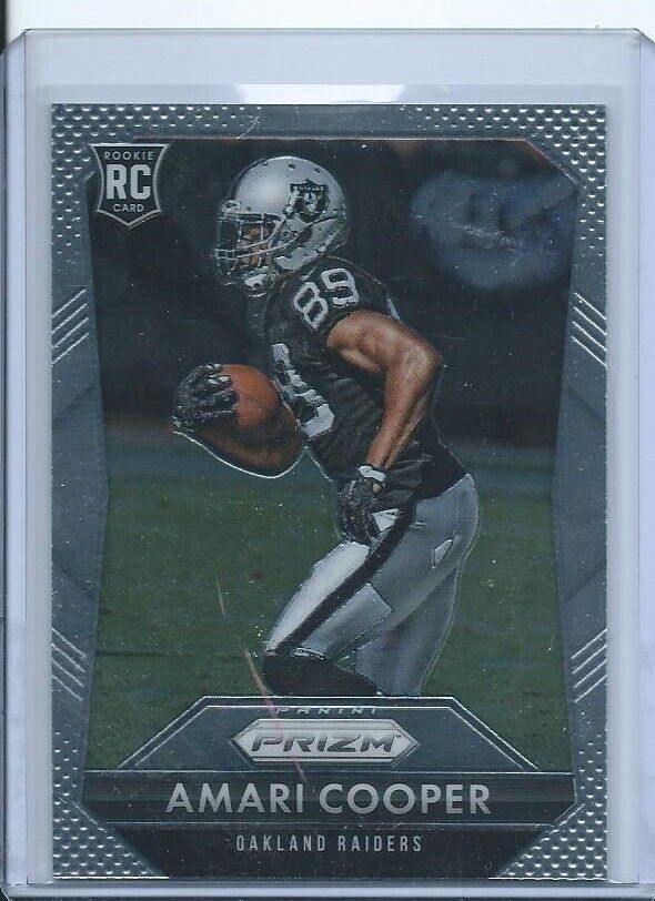 AMARI COOPER 2015 PANINI PRIZM TRUE ROOKIE RC #201