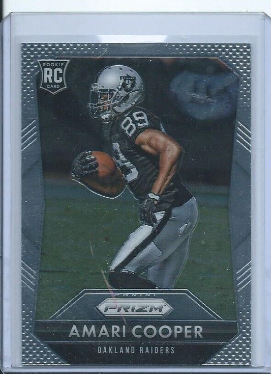 AMARI COOPER 2015 PANINI PRIZM TRUE ROOKIE RC #201