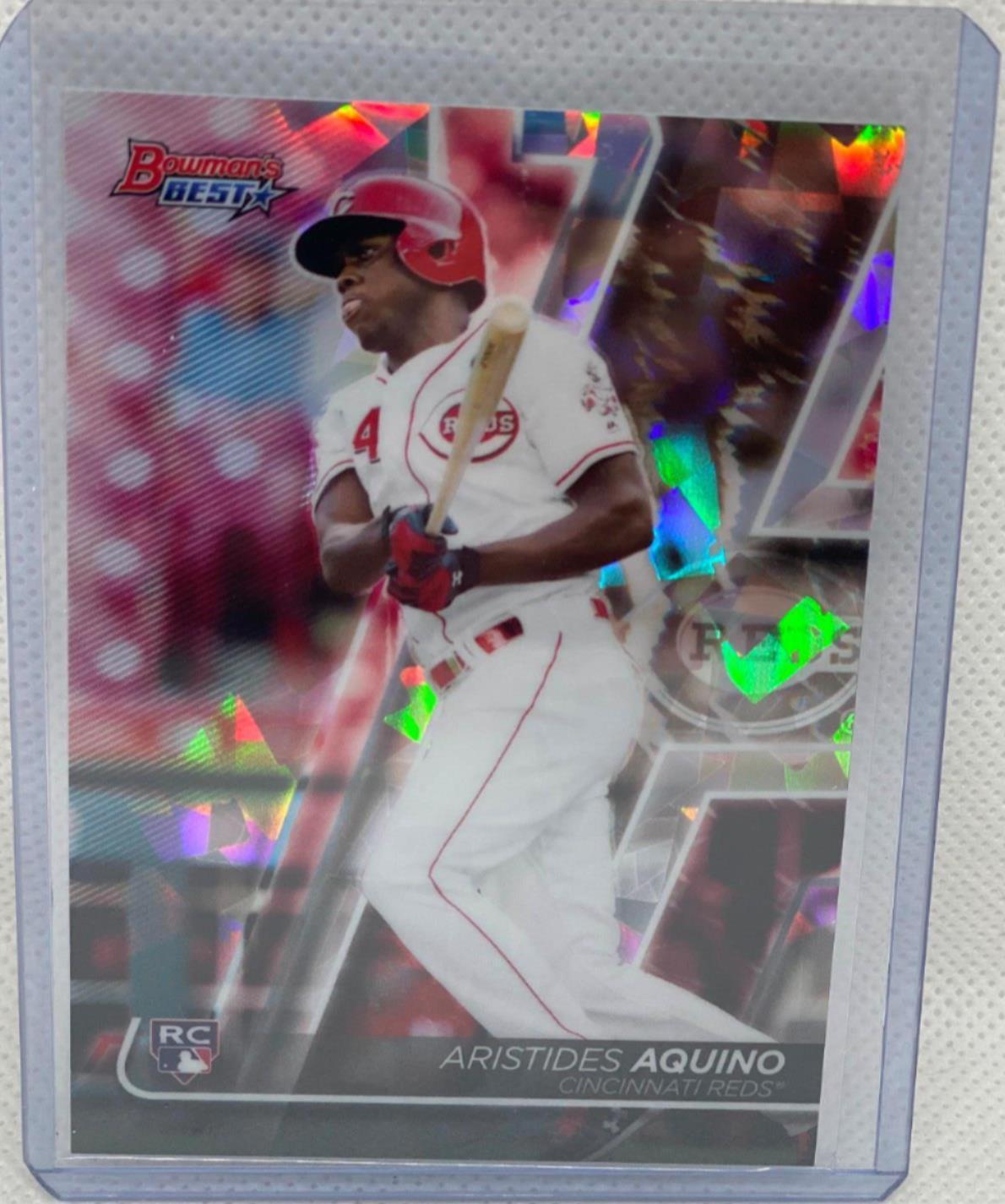 ARISTIDES AQUINO 2020 BOWMANS BEST ATOMIC REFRACTOR RC #32
