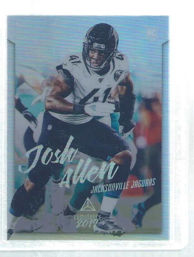 JOSH ALLEN 2019 CHRONICLES LUMINANCE SILVER SILVER ROOKIE RC #213