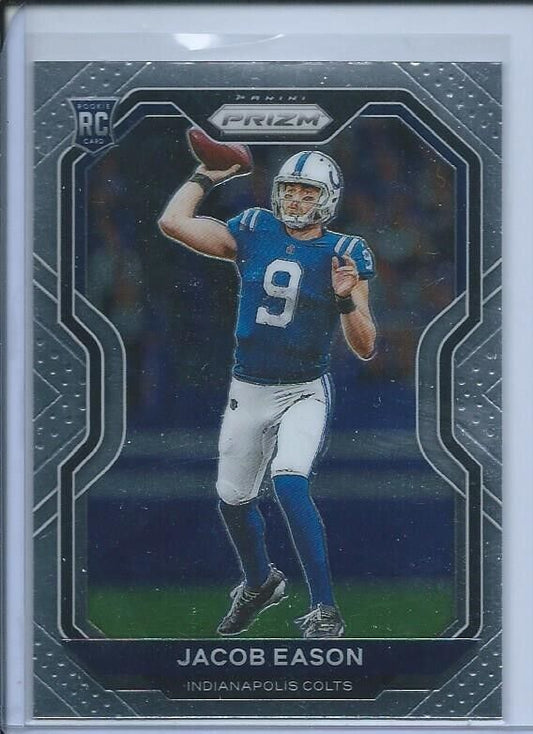 JACOB EASON 2020 PANINI PRIZM TRUE ROOKIE RC #331
