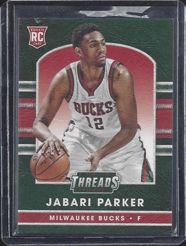 JABARI PARKER 2014-15 PANINI THREADS LEATHER ROOKIE RC #248