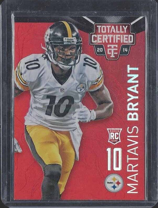 MARTAVIS BRYANT 2014 TOTALLY CERTIFIED PLATINUM RED ROOKIE RC #D 5/25
