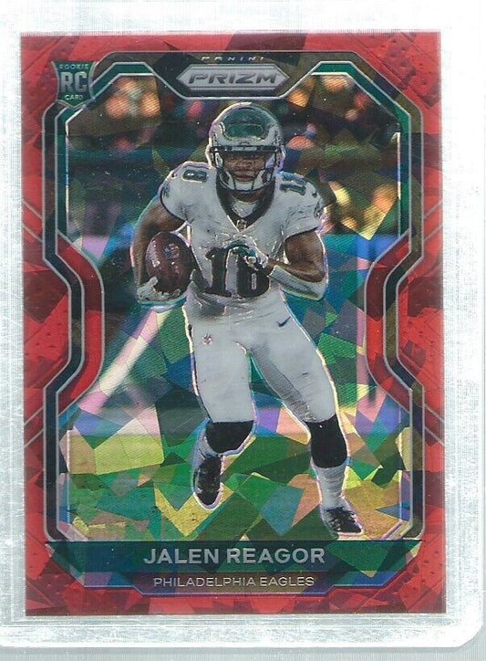 JALEN REAGOR 2020 PANINI PRIZM RED ICE PRIZMS ROOKIE RC #342
