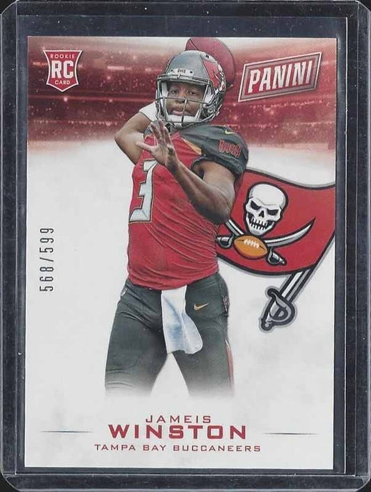 JAMEIS WINSTON 2015 PANINI BLACK FRIDAY ROOKIE RC #D 568/599
