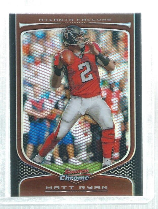 MATT RYAN 2009 BOWMAN CHROME REFRACTOR #9