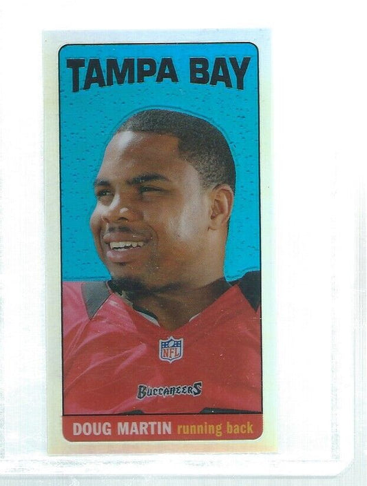 DOUG MARTIN 2012 TOPPS CHROME 1965 TALL BOY REFRACTOR RC #D 50/99