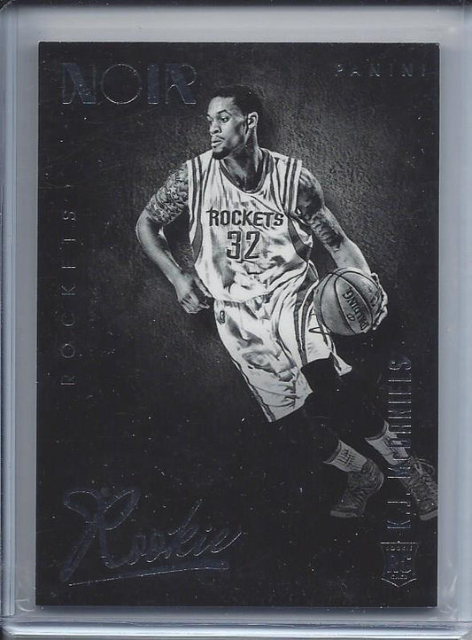 K.J. MCDANIELS 2014-15 PANINI NOIR ROCKETS ROOKIE RC #D 99/99