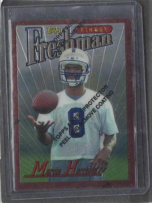 MARVIN HARRISON 1996 TOPPS FINEST COLTS TRUE ROOKIE RC #243