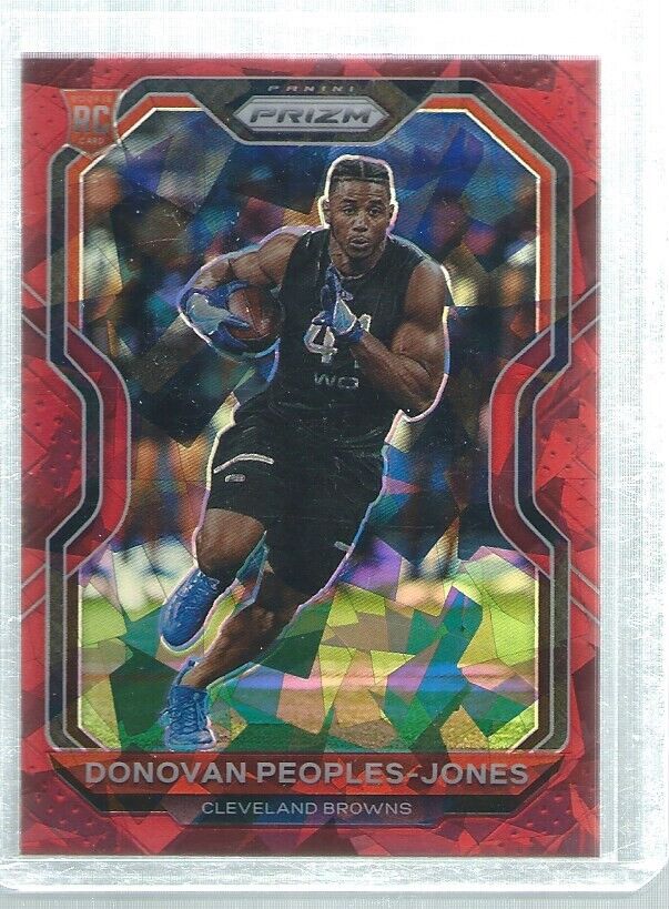 DONOVAN PEOPLES-JONES 2020 PANINI PRIZM RED ICE PRIZMS ROOKIE RC #319
