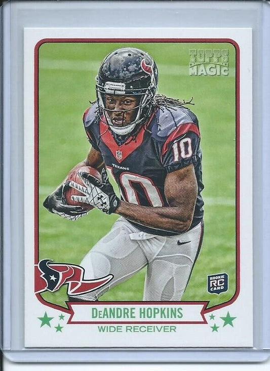 DEANDRE HOPKINS 2013 TOPPS MAGIC TRUE ROOKIE RC #29