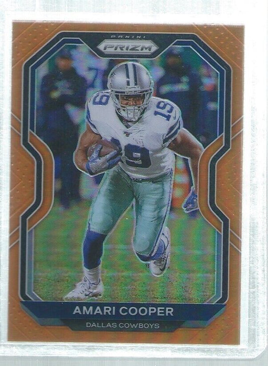AMARI COOPER 2020 PANINI PRIZM ORANGE PRIZMS #D 88/249