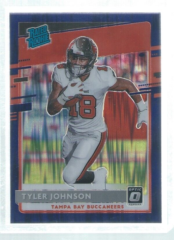 TYLER JOHNSON 2020 DONRUSS OPTIC HOLO RATED ROOKIE PURPLE SHOCK FLASH RC #192