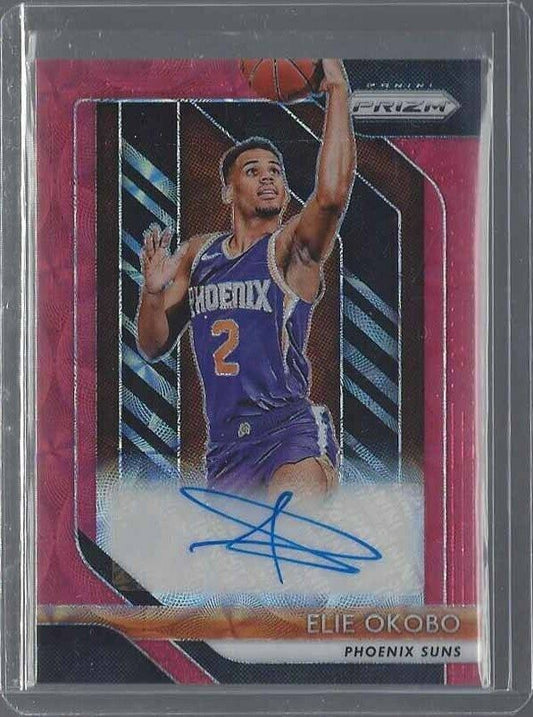 ELIE OKOBO 2018-19 PANINI PRIZM RED CHOICE ROOKIE AUTO RC