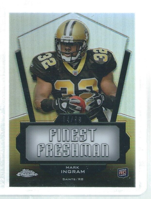 MARK INGRAM 2011 TOPPS CHROME FINEST FRESHMAN REFRACTOR RC #D 94/99