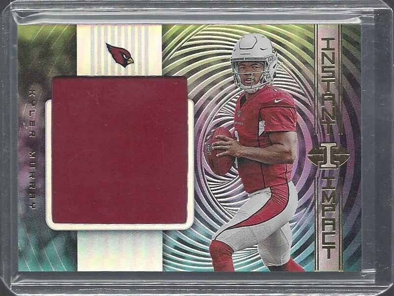 KYLER MURRAY 2019 PANINI ILLUSIONS INSTANT IMPACT ROOKIE JUMBO JERSEY RC