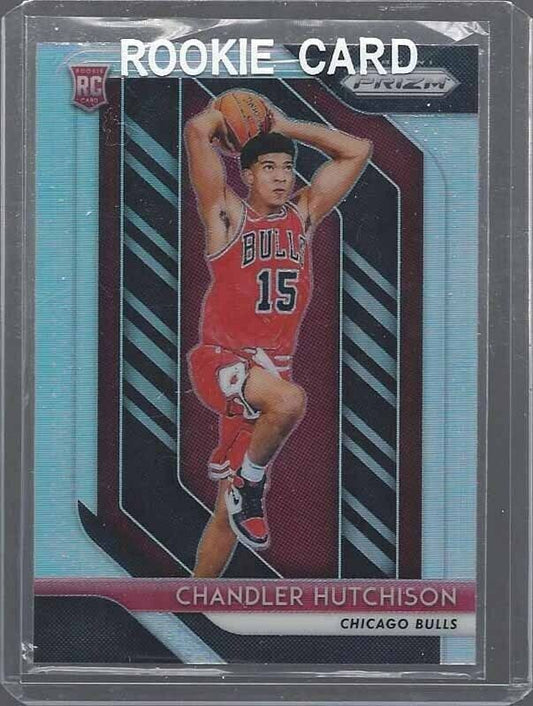 CHANDLER HUTCHISON 2018-19 PANINI PRIZM SILVER PRIZMS ROOKIE RC #70