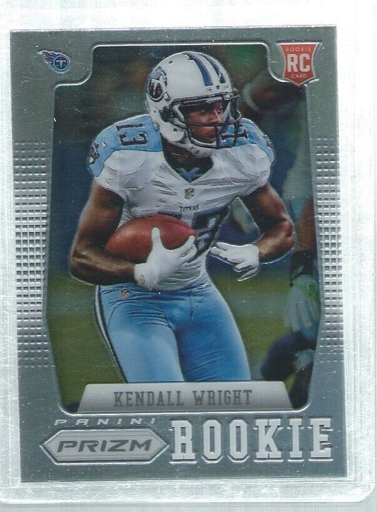 KENDALL WRIGHT 2012 PANINI PRIZM SILVER PRIZMS ROOKIE RC #218