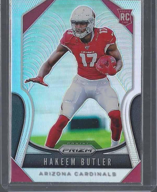 HAKEEM BUTLER 2019 PANINI PRIZM ROOKIE SILVER PRIZMS SP RC #350